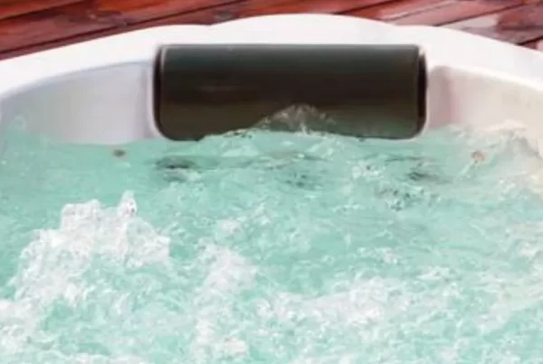cloudy hot tub water